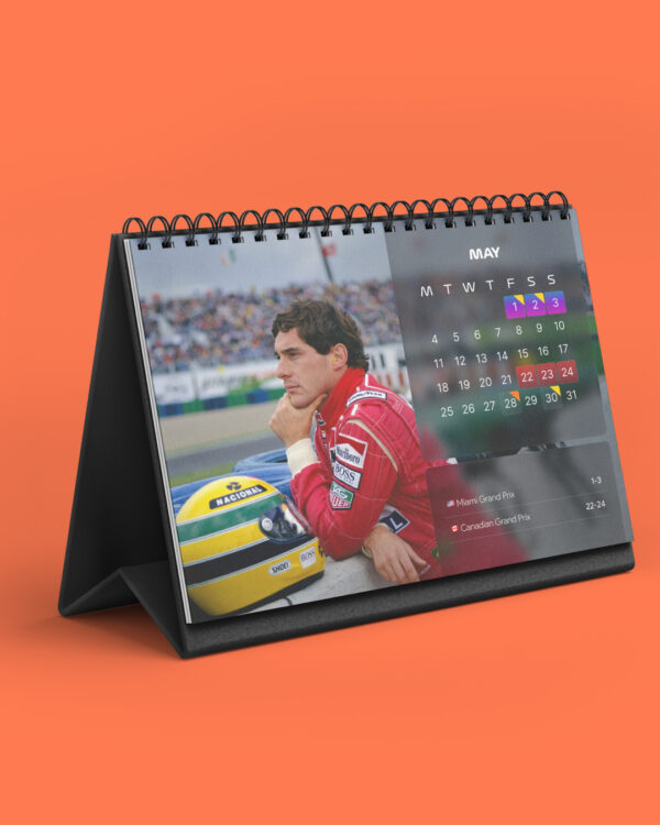 Desk Calendar – Legends Edition