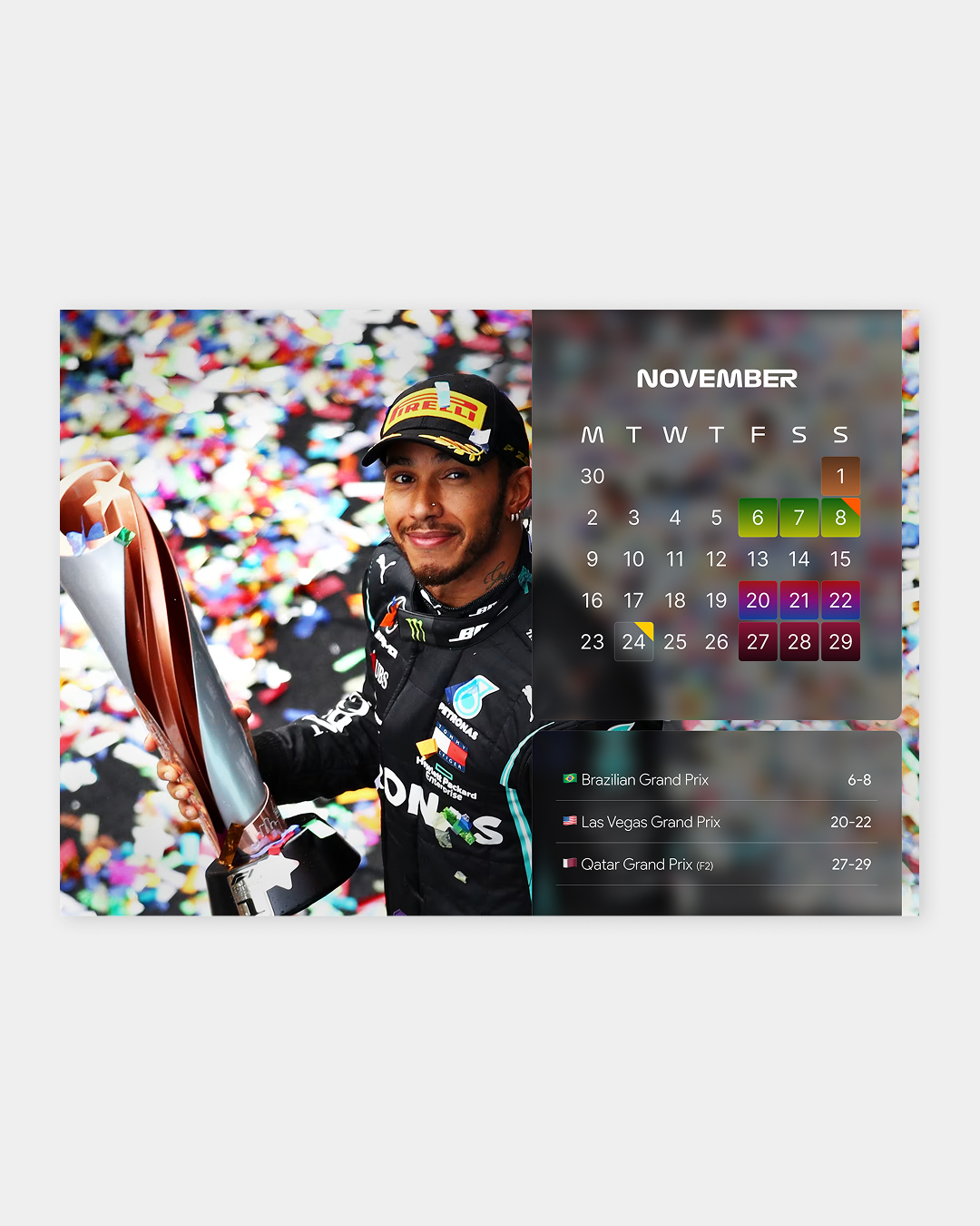 Desk Calendar – Legends Edition - Image 2